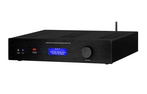 AAT PMR-13 G4 multiroom de 2 zonas com streamer integrado