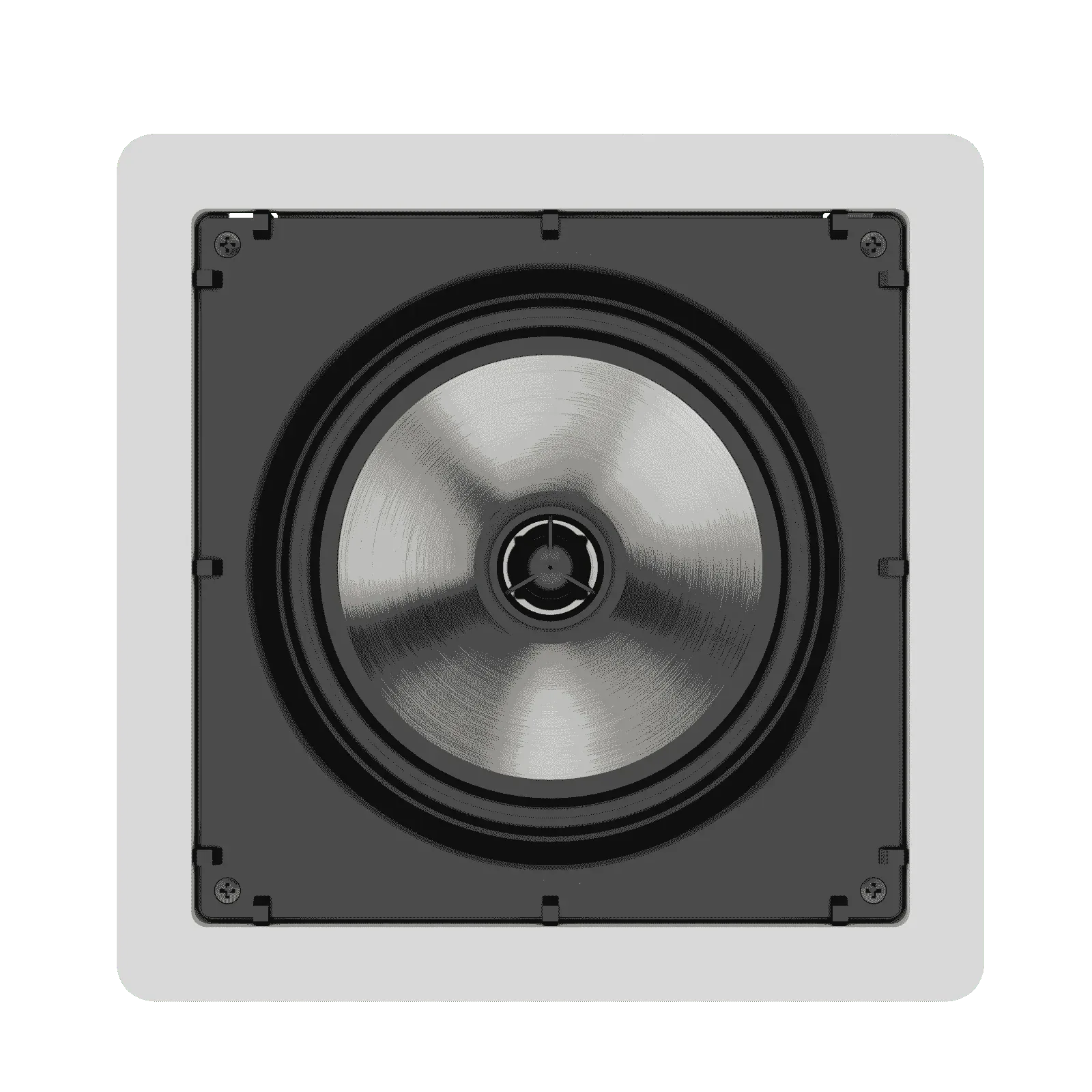 Caixas de Som Loud Áudio SQ6 50 Quadrada Plana Back Box TL